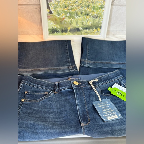 Democracy Denim - Democracy Dark Wash Wide Leg Jeans